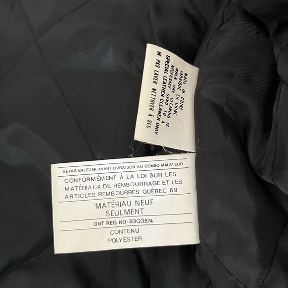 Cosa Nova Vintage Leather Motorcycle Jacket 🏍️ - Picture 6 of 6